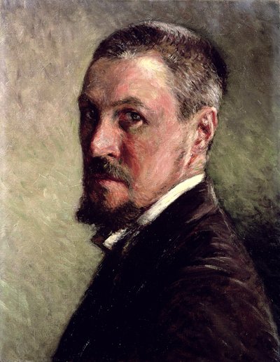 Selbstporträt von Gustave Caillebotte